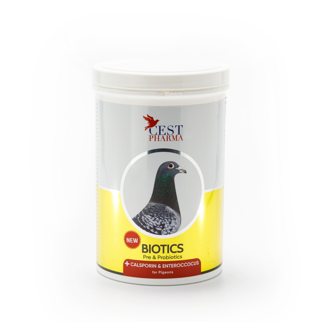 BIOTICS 600G – Pre & Probiotics w/ Calsporin® for Pigeons