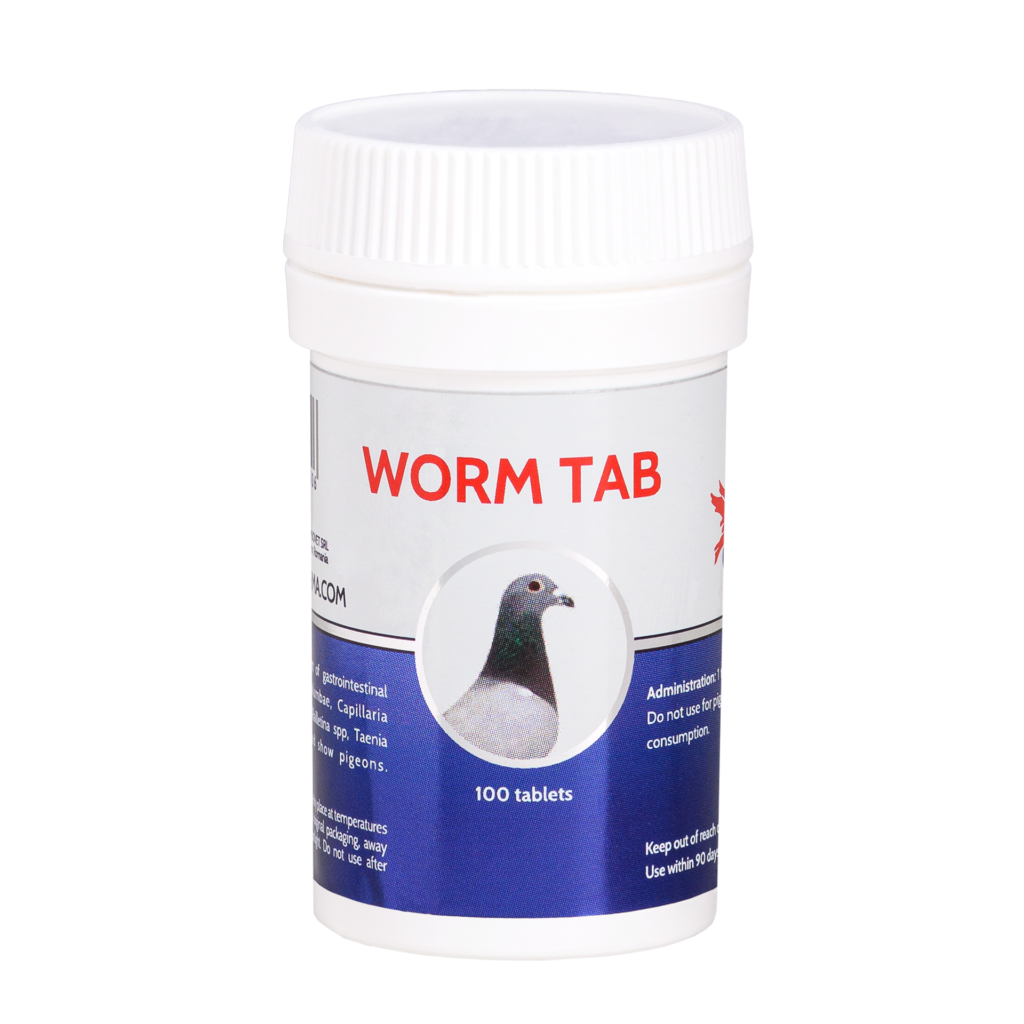 WORM TAB – Dewormer for Pigeons