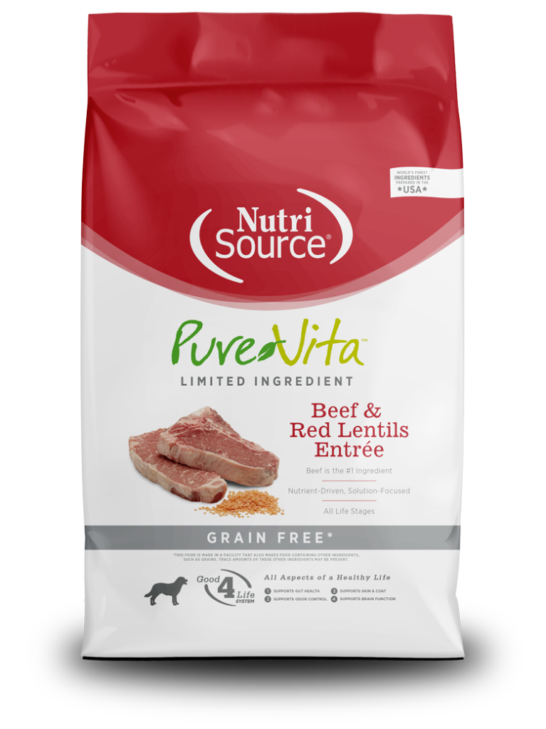 Nutri Source Beef & Red Lentils Entrée – 25lb