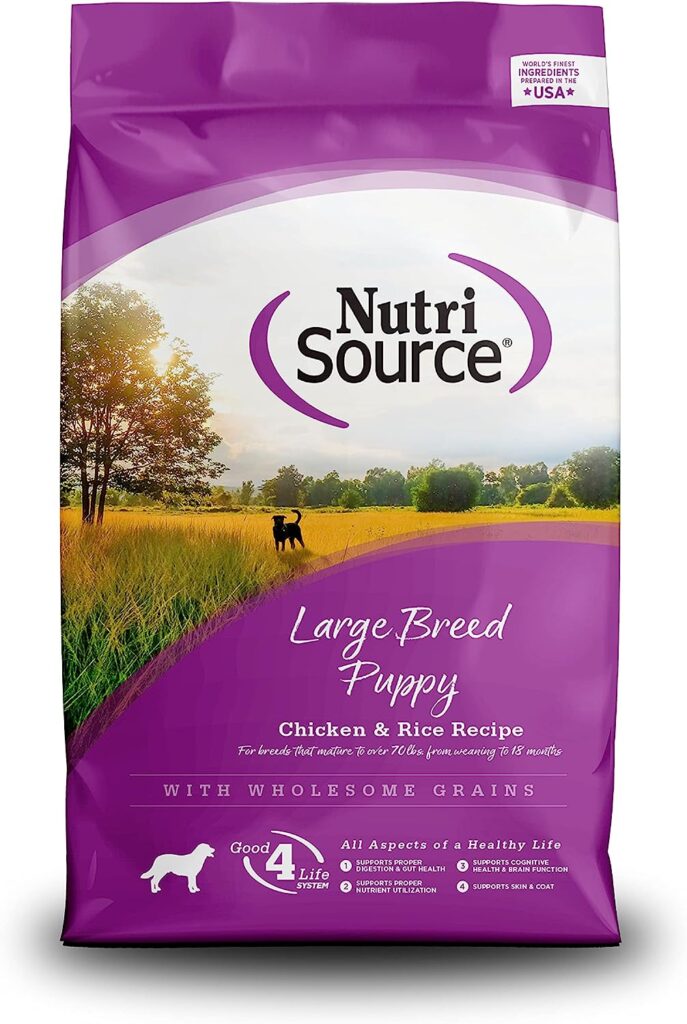 Nutri Source Chicken & Rice for Large Breeds – 26 lb